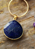 Boho Necklace, Fluorite Lapis